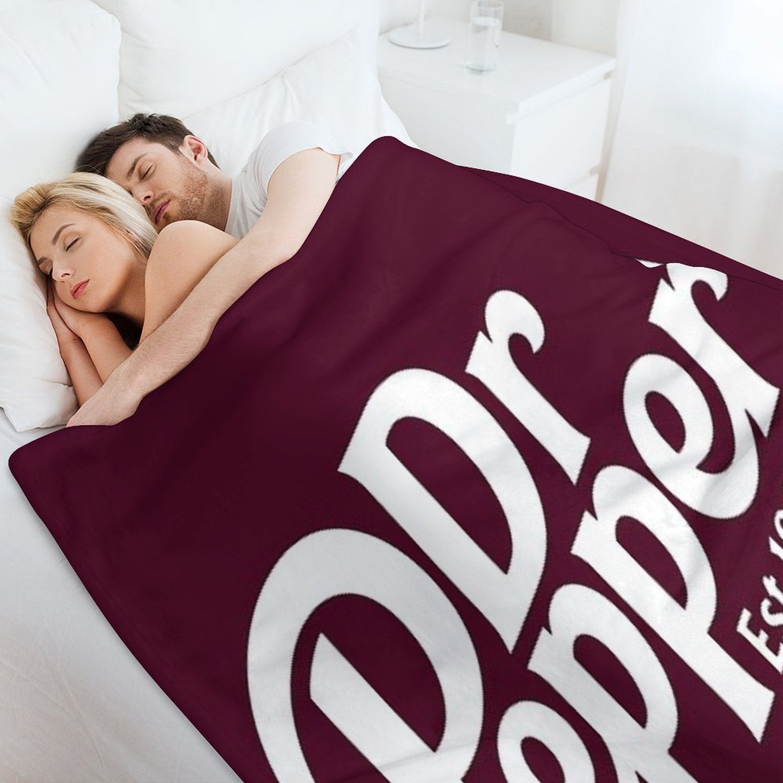 Dr Pepper Soda Shrink-resistant Throw Blanket