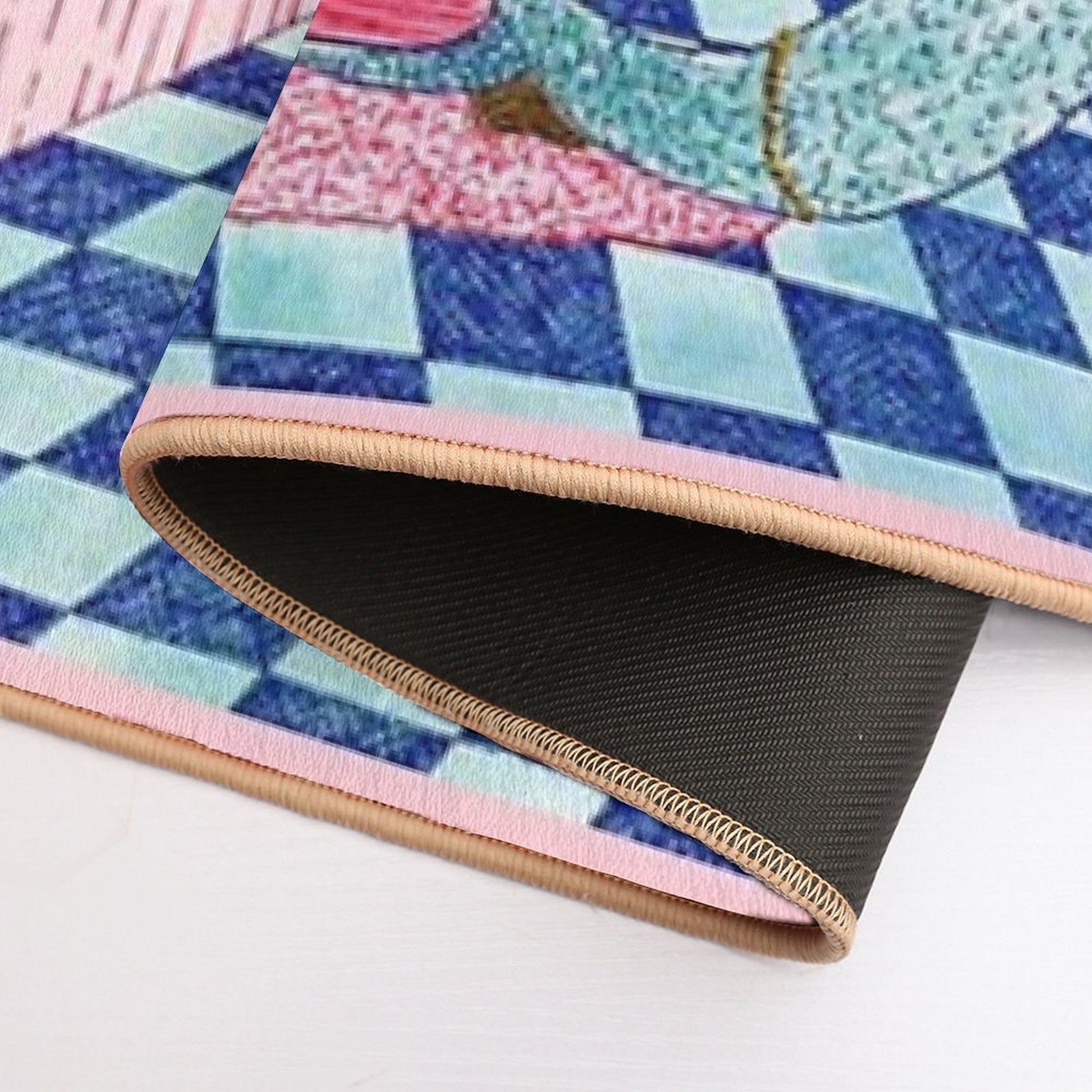 Opulent Luxuries  Fade-Resistant Bath Mat