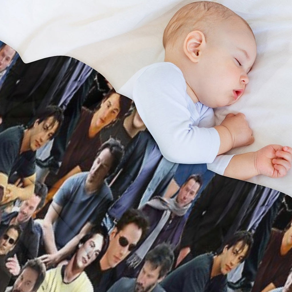 ALL of Keanu Reeves Travel-friendly Throw Blanket