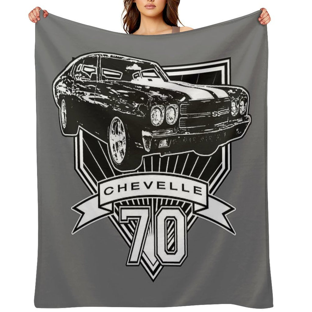70 Chevelle Premium Throw Blanket