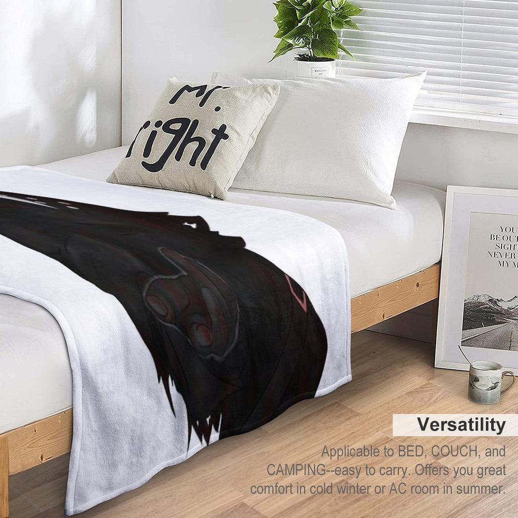SCP-049 Plague Doctor Versatility Throw Blanket