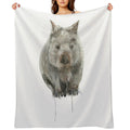 Common Wombat Versatility Throw Blanket