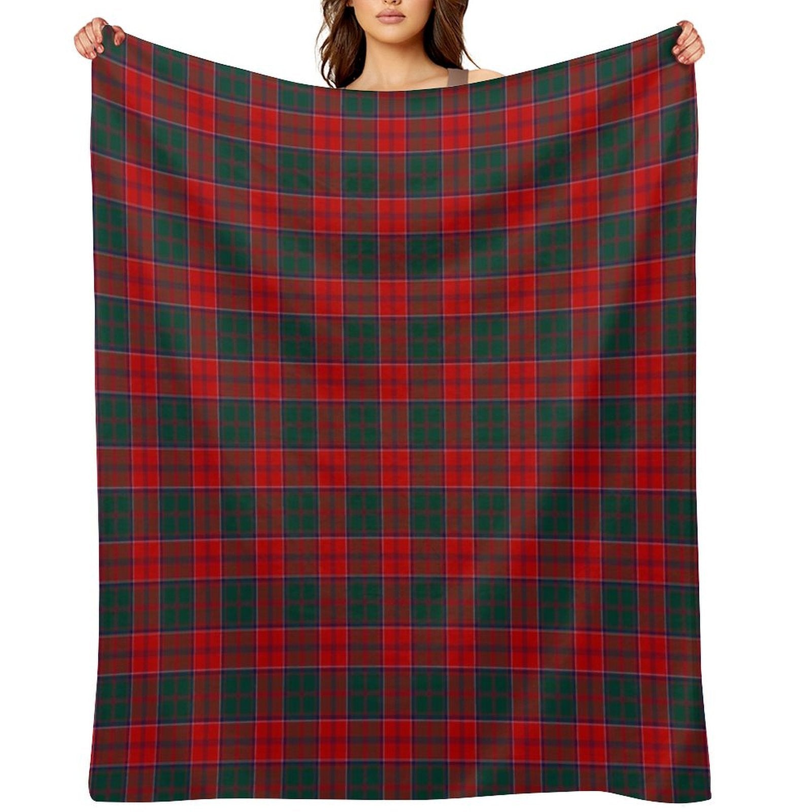 Clan Grant Tartan All-season Throw Blanket