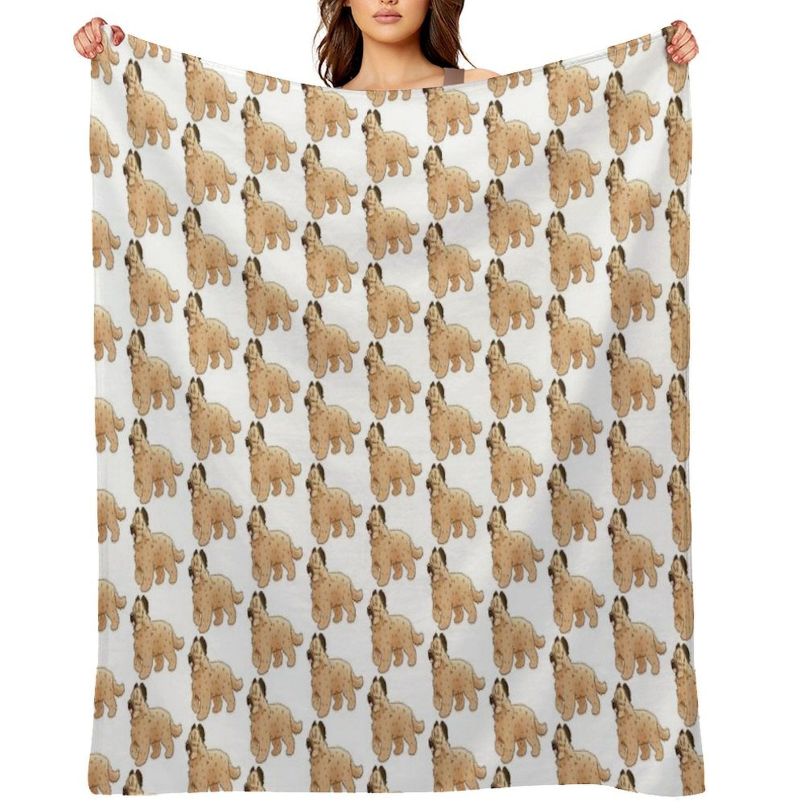 Briard Dog Quick-dry Throw Blanket