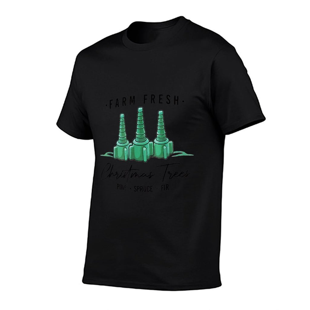 Respiratory Therapist Nurse Farm Fresh Christmas Trees  Easy-care T-Shirt