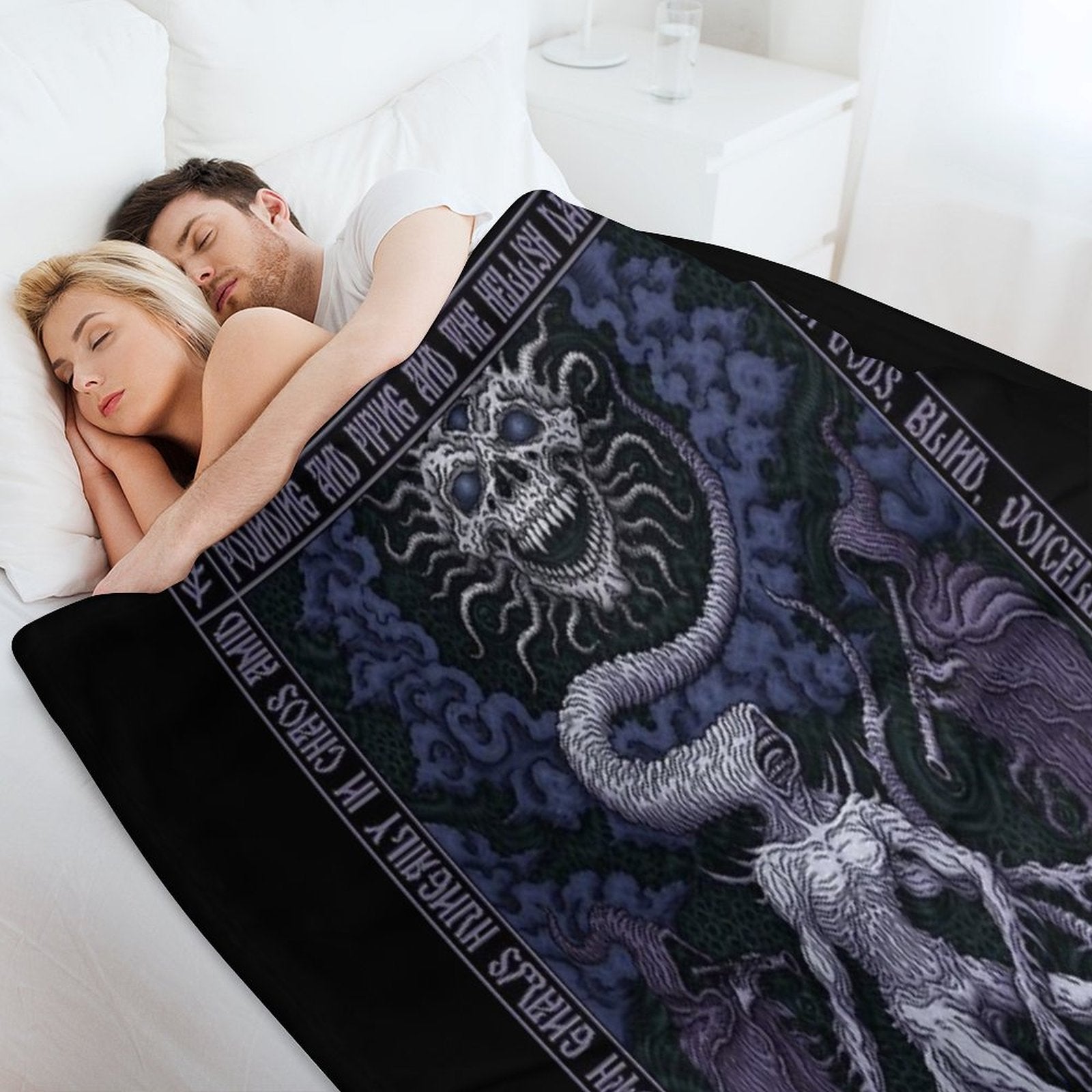 Nyarlathotep Icon - Azhmodai 2020 Durable Throw Blanket