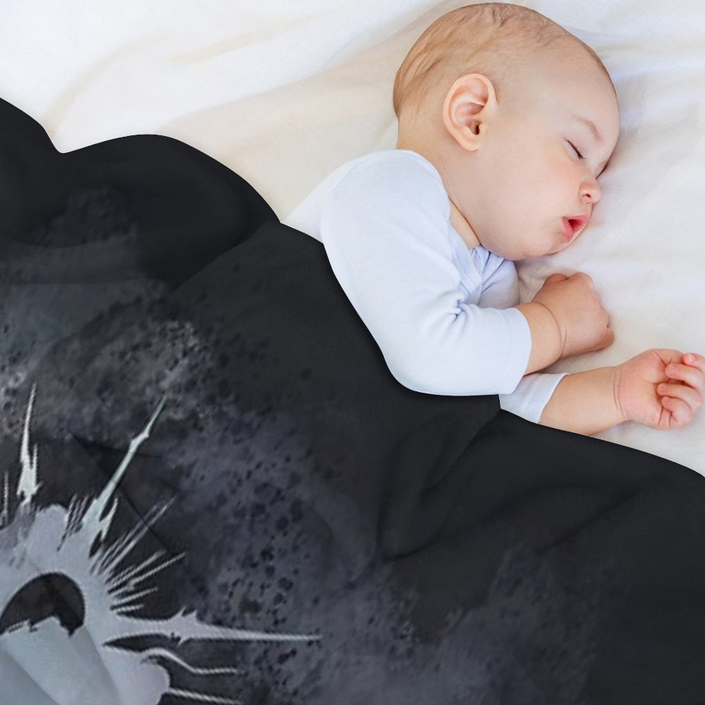 Final Fantasy XV Logo Plush Throw Blanket