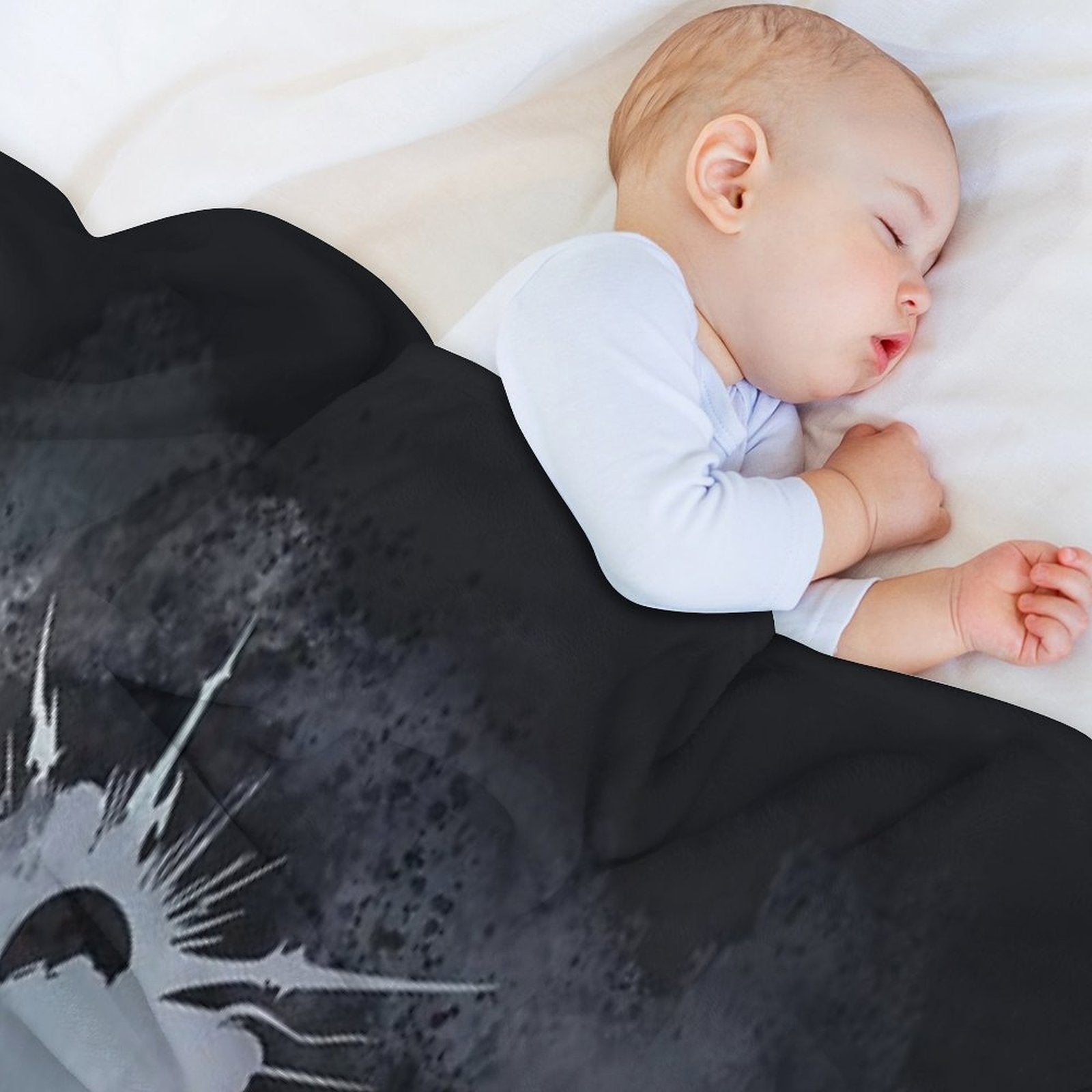 Final Fantasy XV Logo Plush Throw Blanket