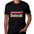 Detroit Basketball B-Ball City Michigan Retro Detroit  Graphic-printed T-Shirt