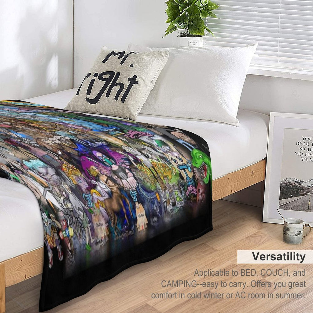 CjThorne’s Adventure Compact Throw Blanket