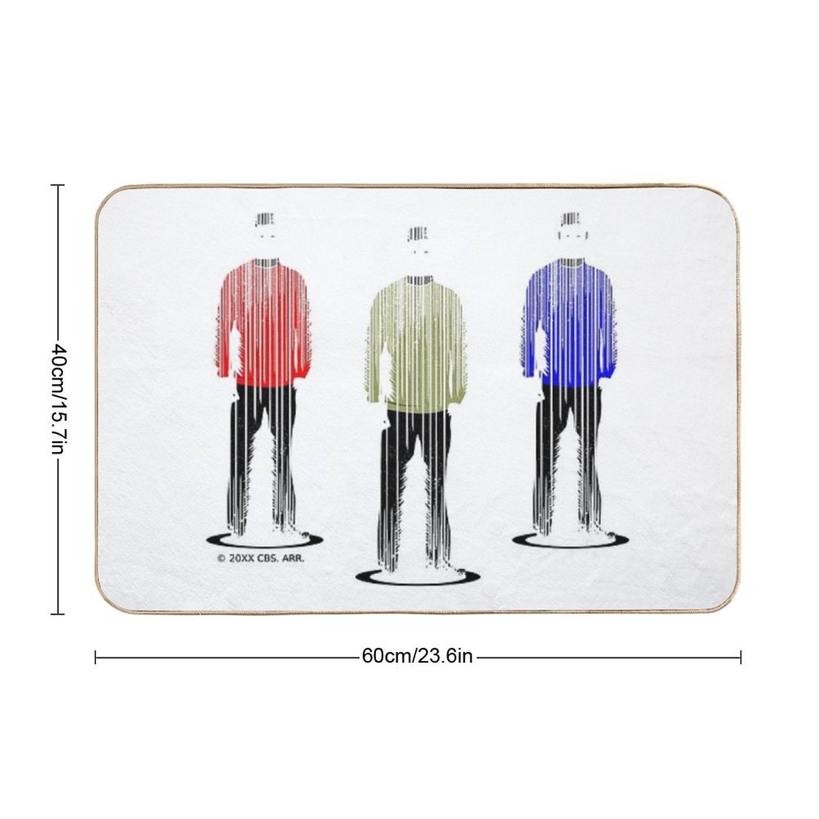 Star Trek  Non-Slip Bath Mat