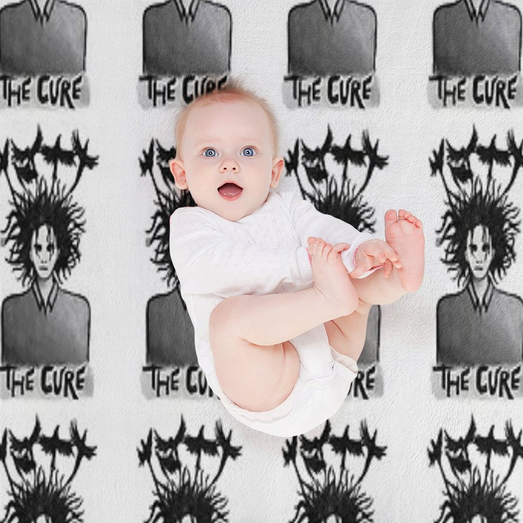 The Cure Print 1 Easy Care Throw Blanket