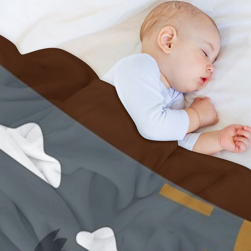 Don't Hug Me I'm Scared Minimalist Quick-dry Throw Blanket