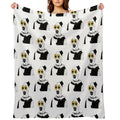 Art The Clown - Terrifier Classic Eco-conscious Throw Blanket
