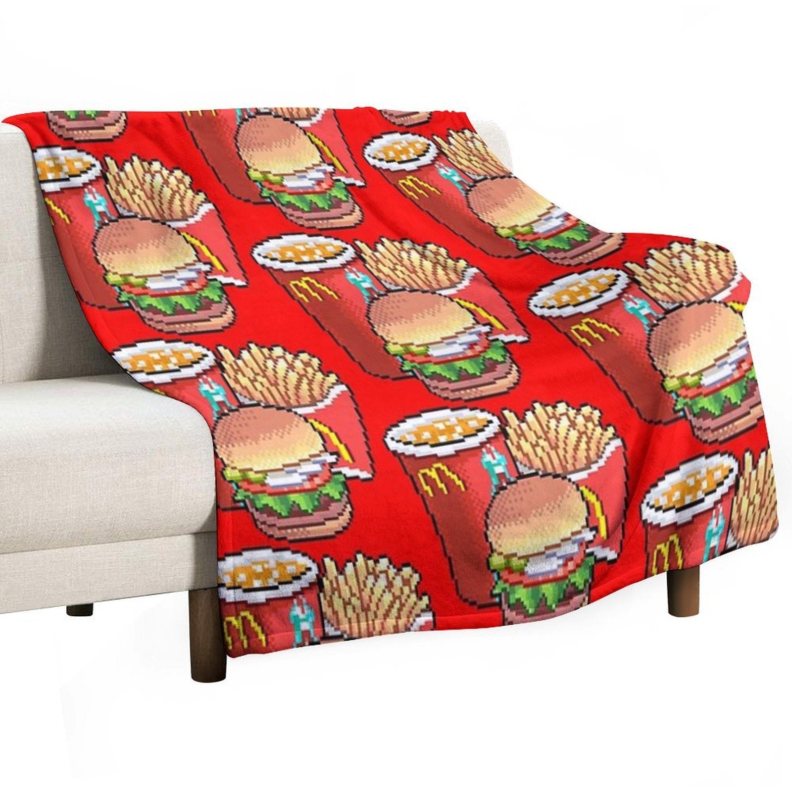 Hungry. Comfort Throw Blanket
