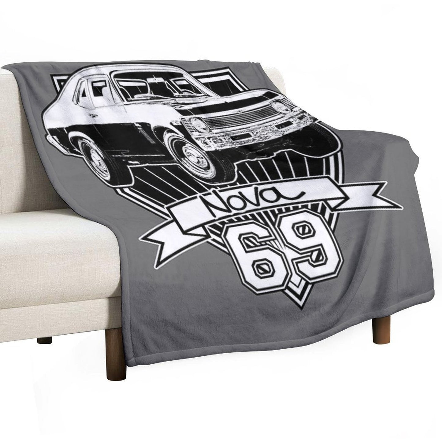 1969 Nova Gift-ready Throw Blanket