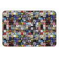 Broadway Musical Theatre Logos - Hand Drawn  High-Traffic Bath Mat