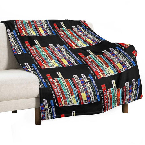 Banned Books Sustainable Throw Blanket