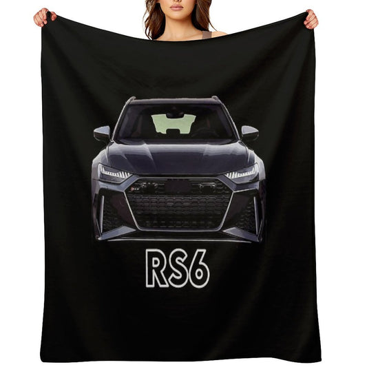 2020 Audi RS6 All-season Throw Blanket