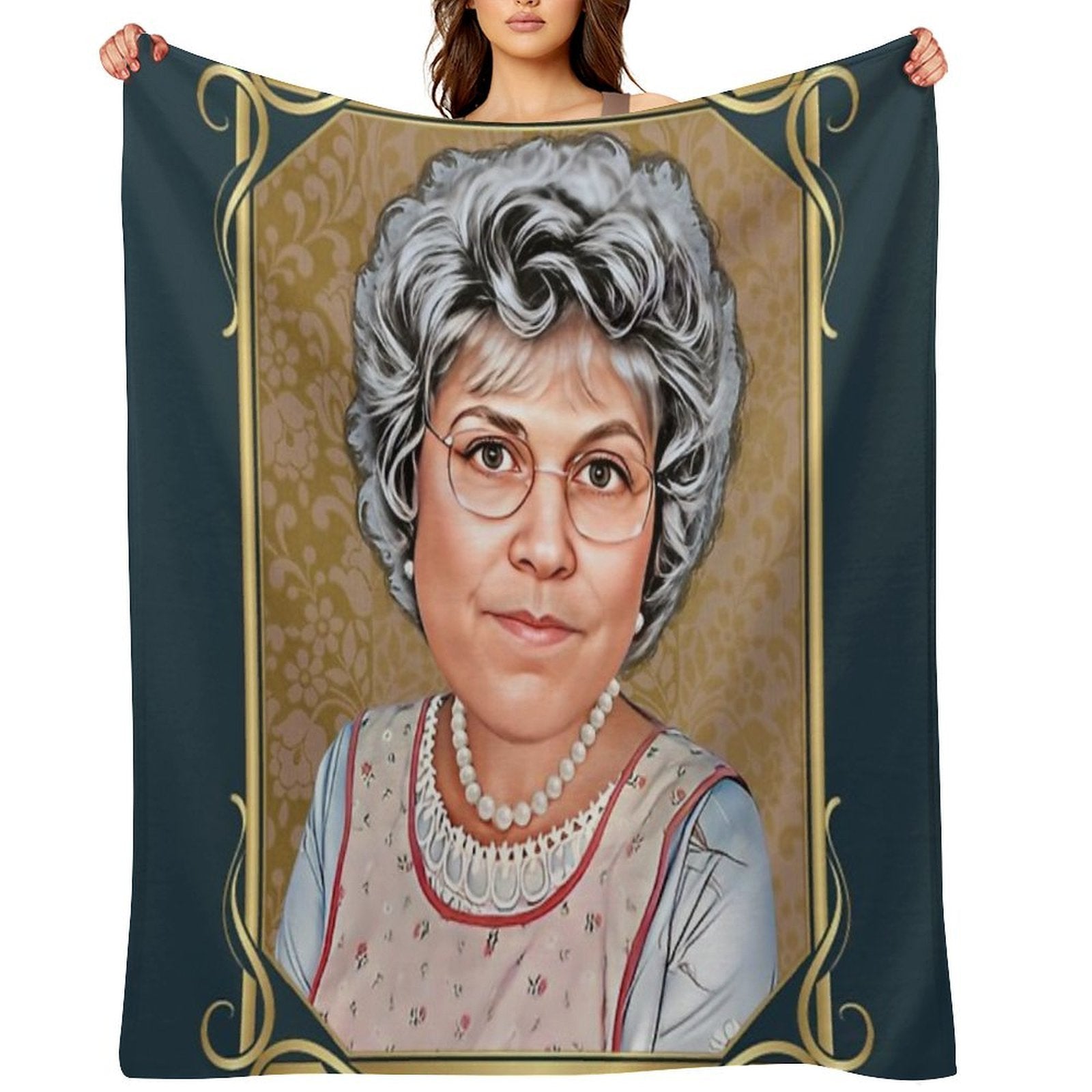 Mama's Family Quick-dry Throw Blanket