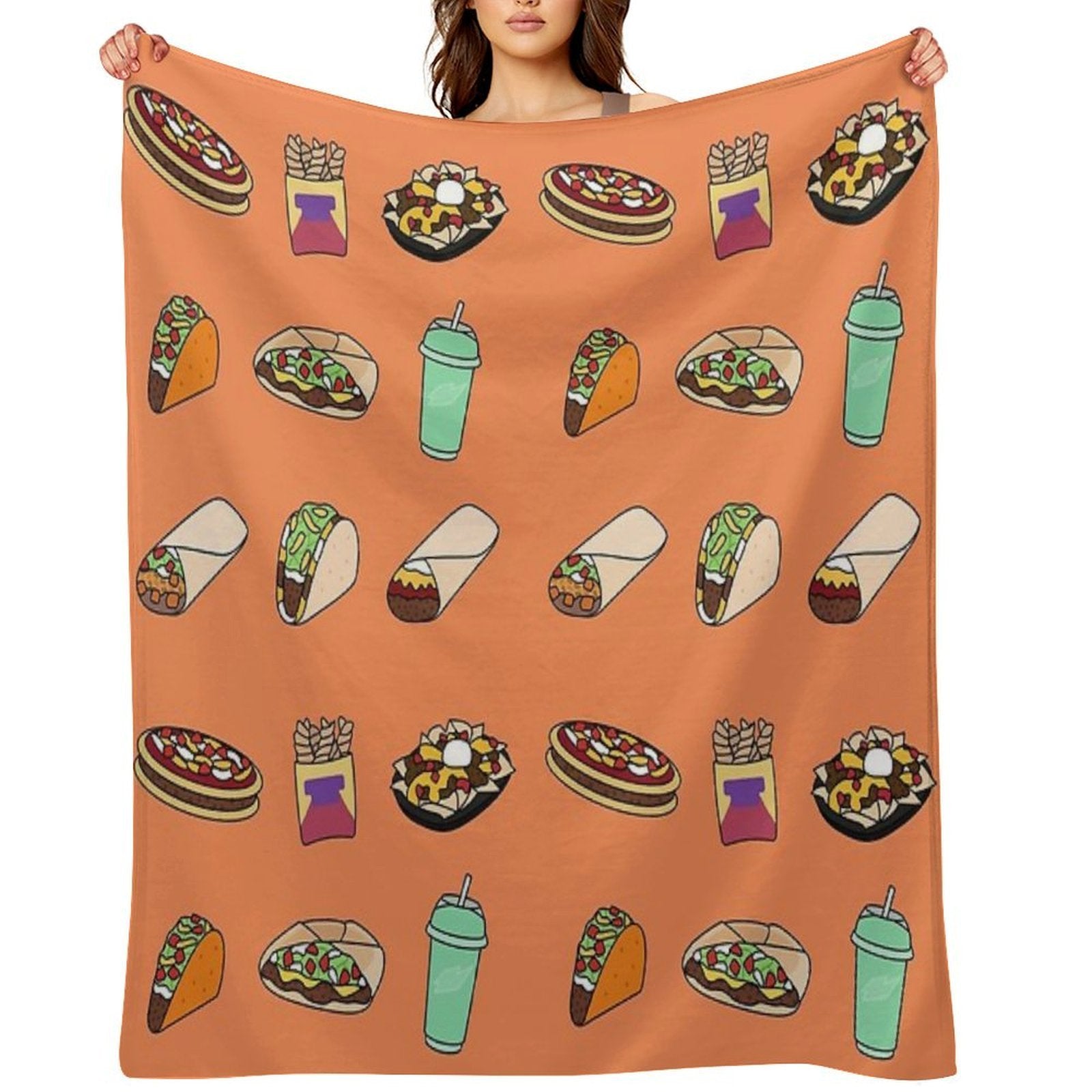 Taco Bell Gift-ready Throw Blanket