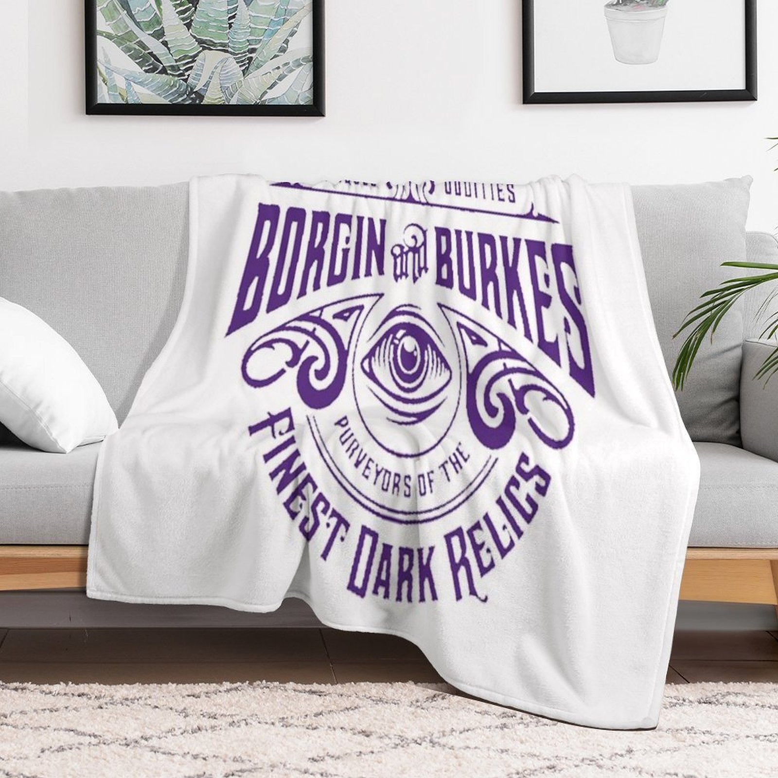 Borgin N Burkes Eco-conscious Throw Blanket
