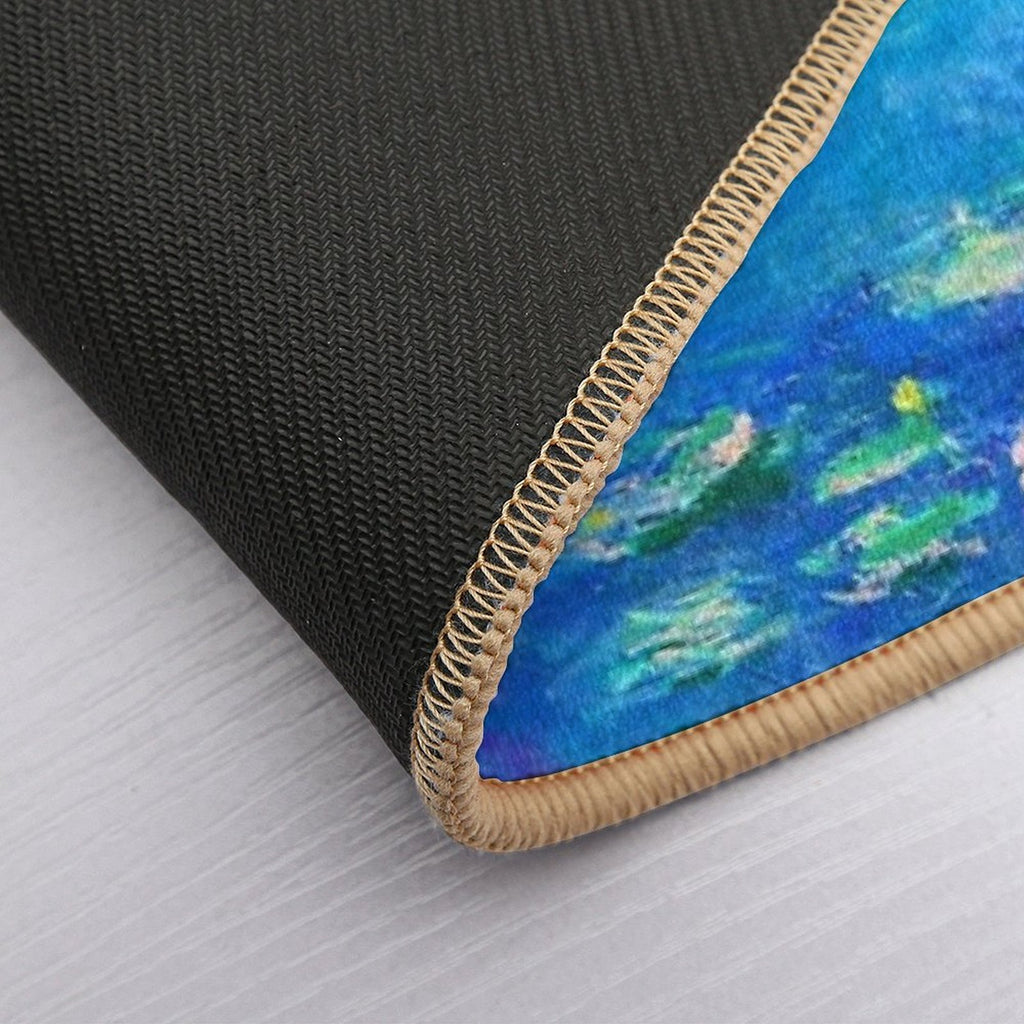 Claude Monet Water Lilies Color-Enhanced  Fade-Resistant Bath Mat