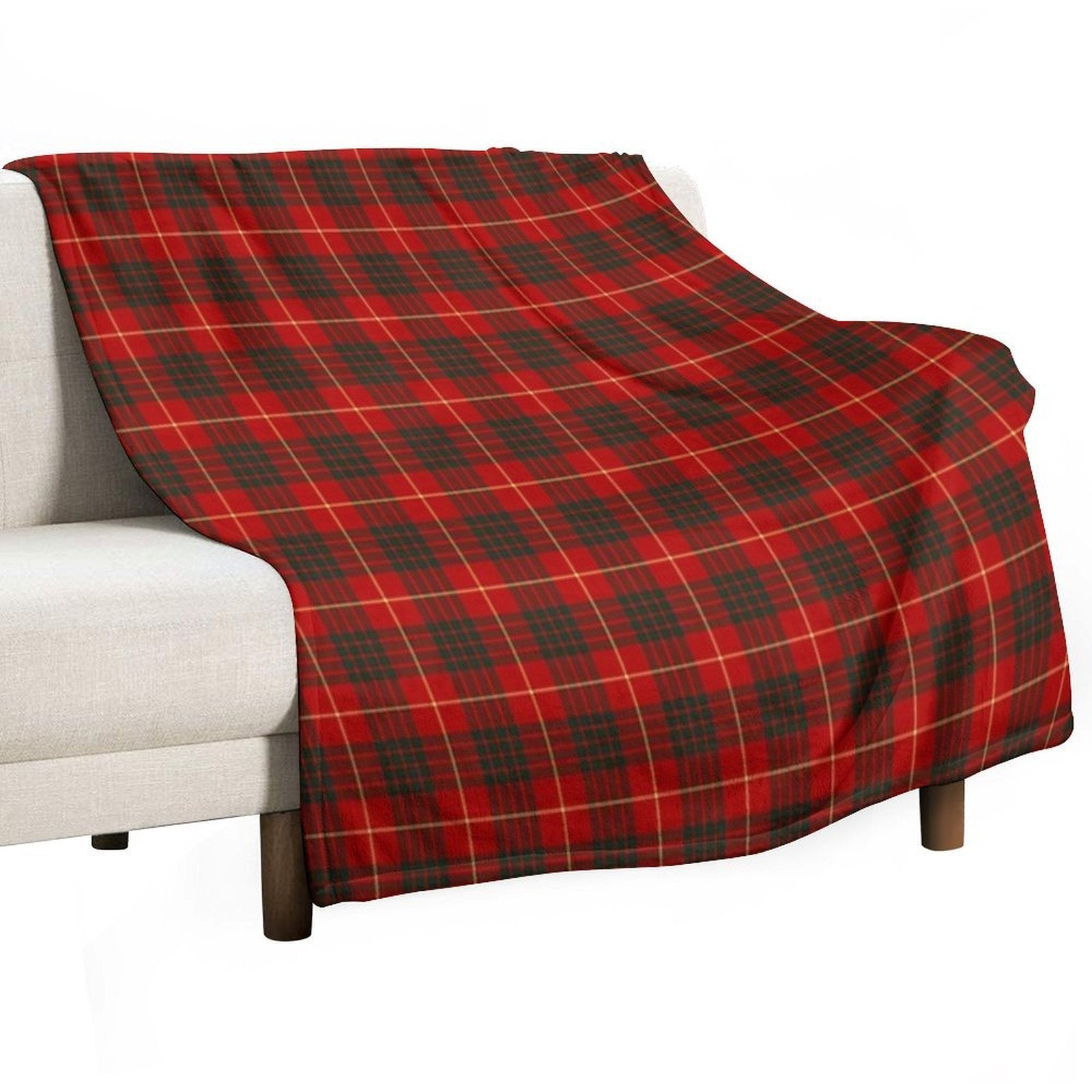 Clan Cameron Tartan Quick-dry Throw Blanket