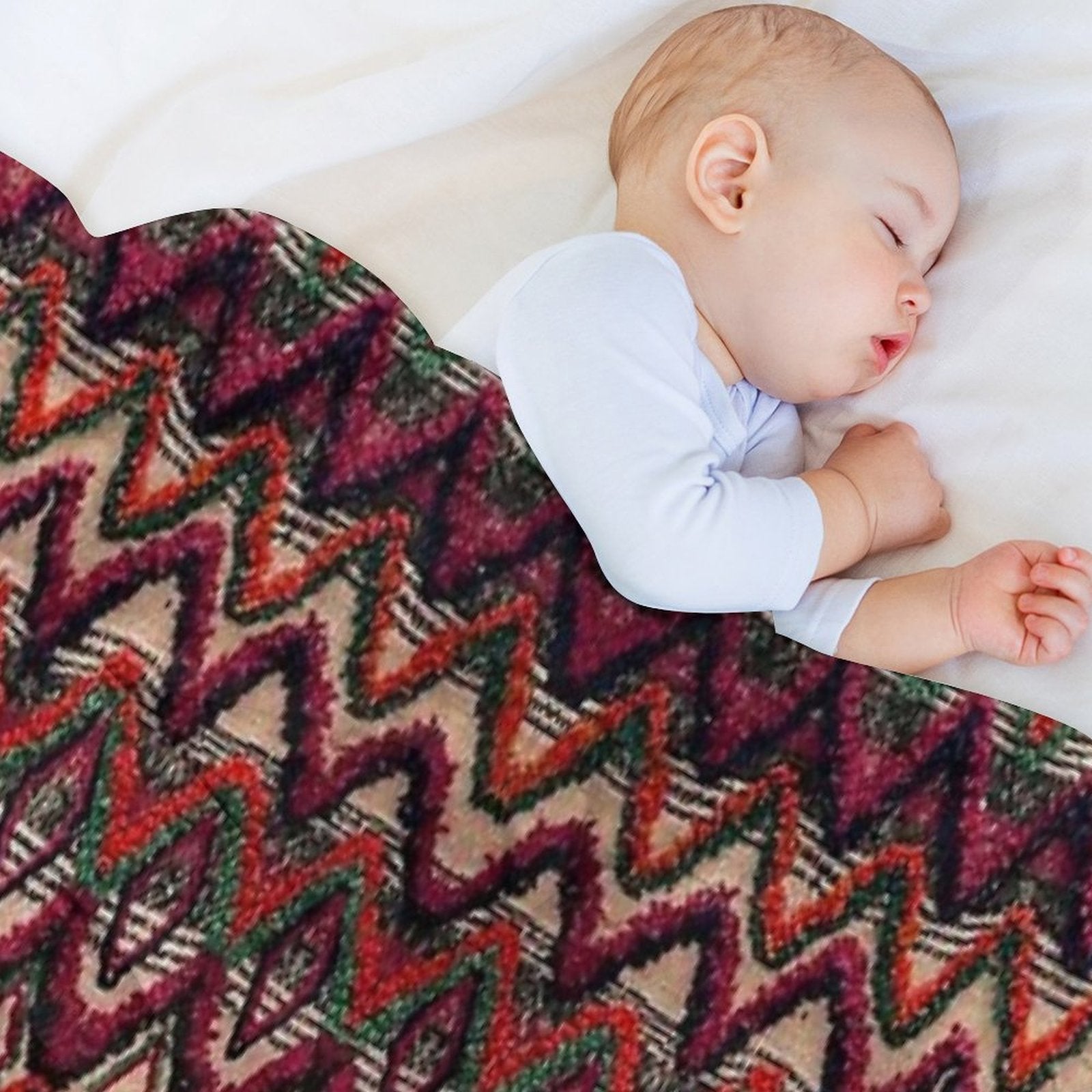 Pattern Design Wrinkle-free Throw Blanket