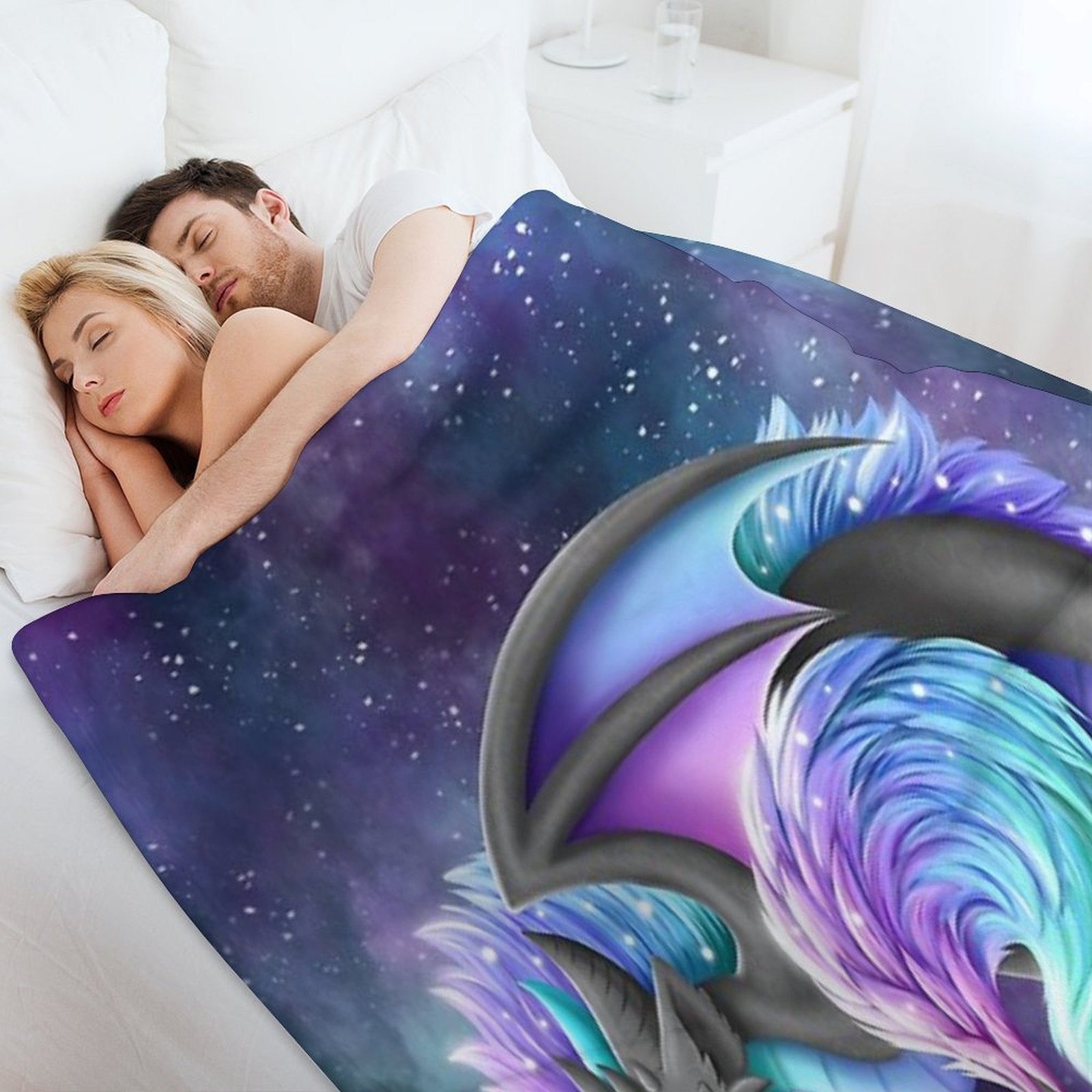 Borealis Plush Throw Blanket