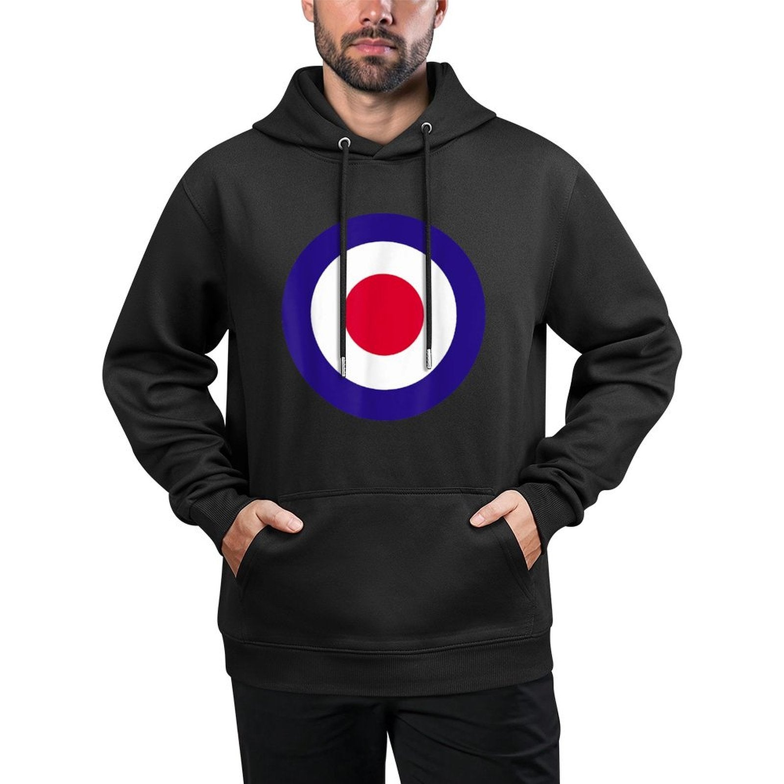 Mod Target Retro Mods Arrow Targets Fashion Versatile Streetwear Hoodie