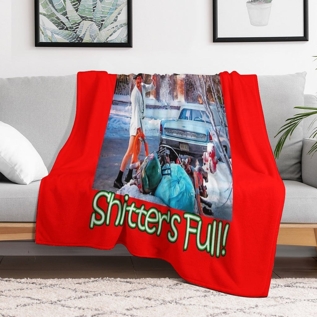 Cousin Eddie Shitters Full Versatility Throw Blanket