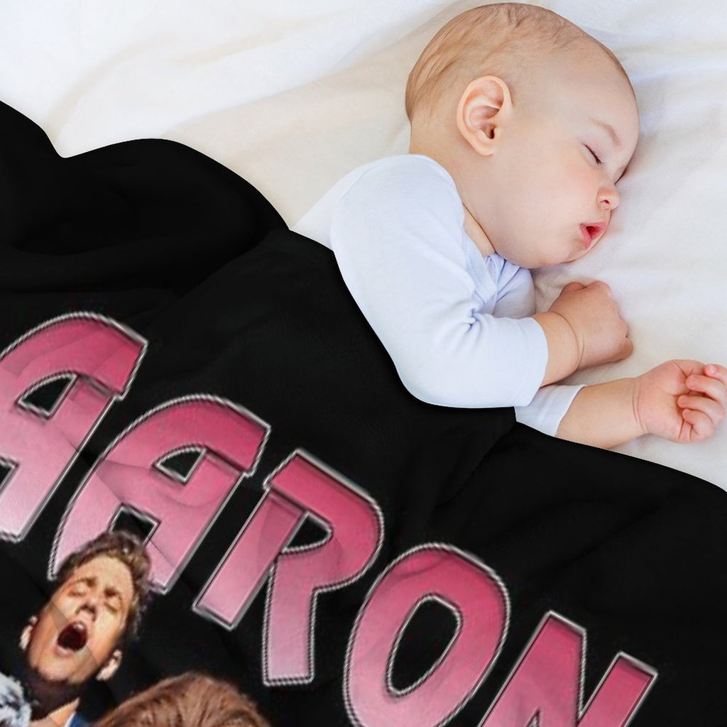 Aaron Tveit Retro Durable Throw Blanket