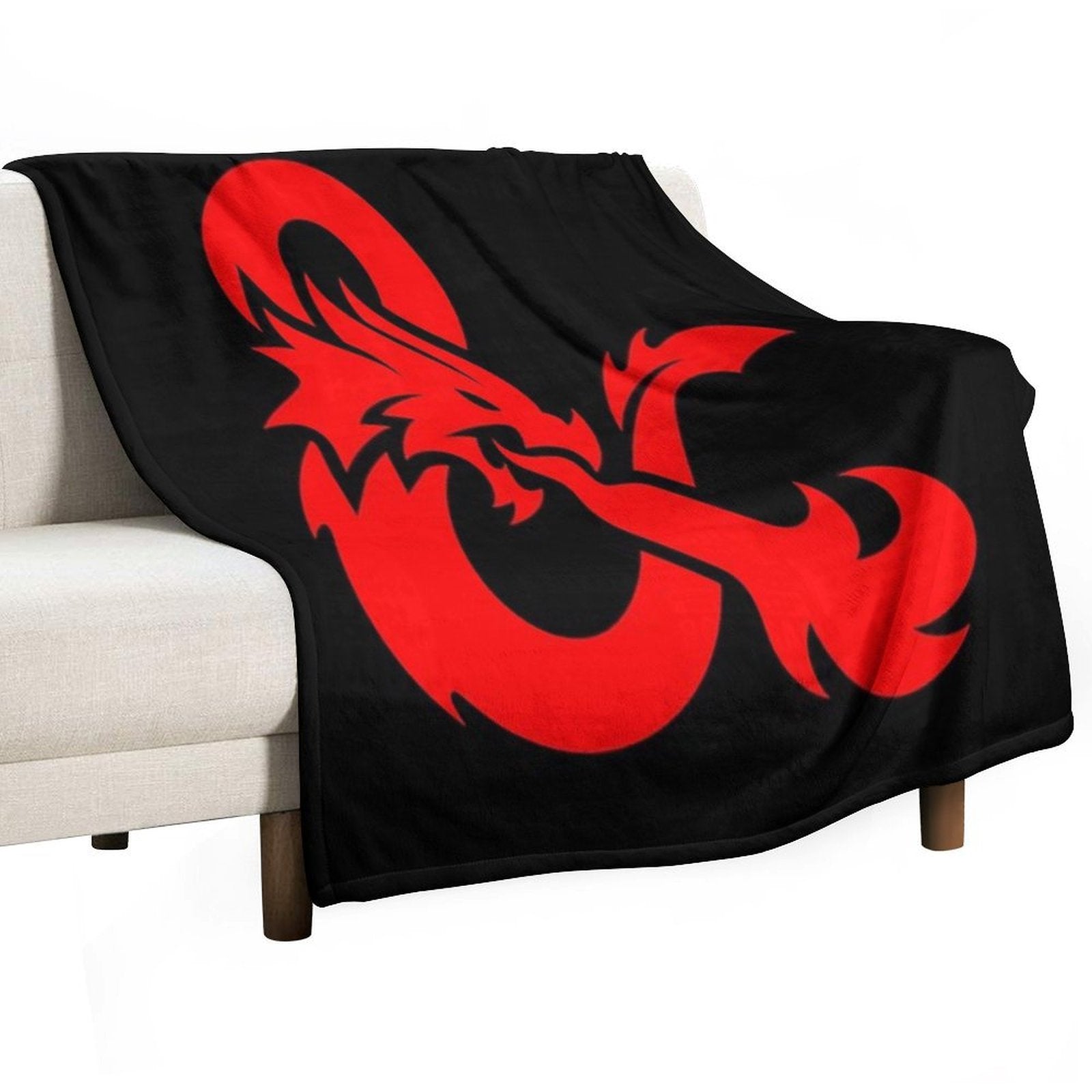 Dungeons & Dragons Logo Premium Throw Blanket