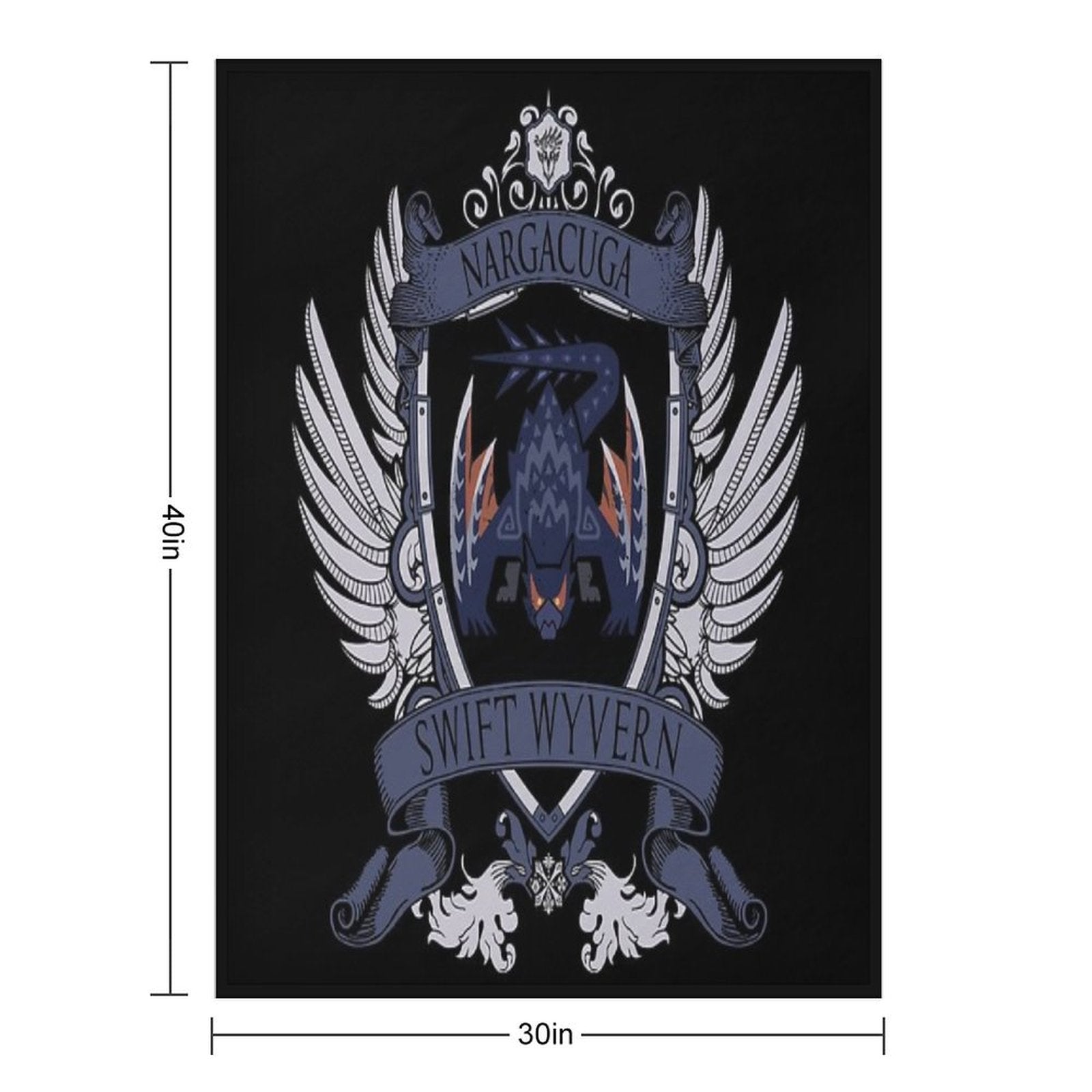 NARGACUGA - LIMITED EDITION Anti-pilling Throw Blanket