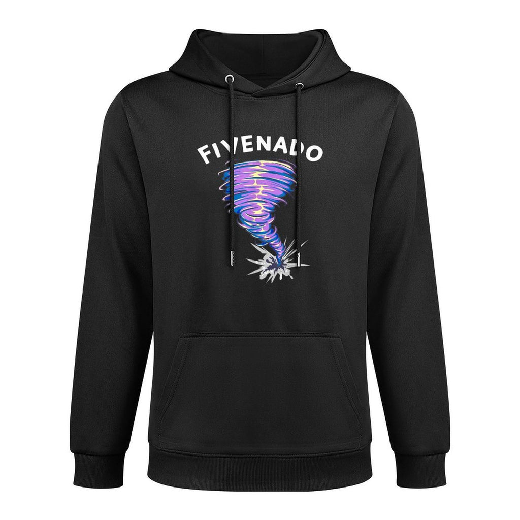 Fivenado 5th Birthday 5 Year Old Tornado Birthday Casual Wear Hoodie
