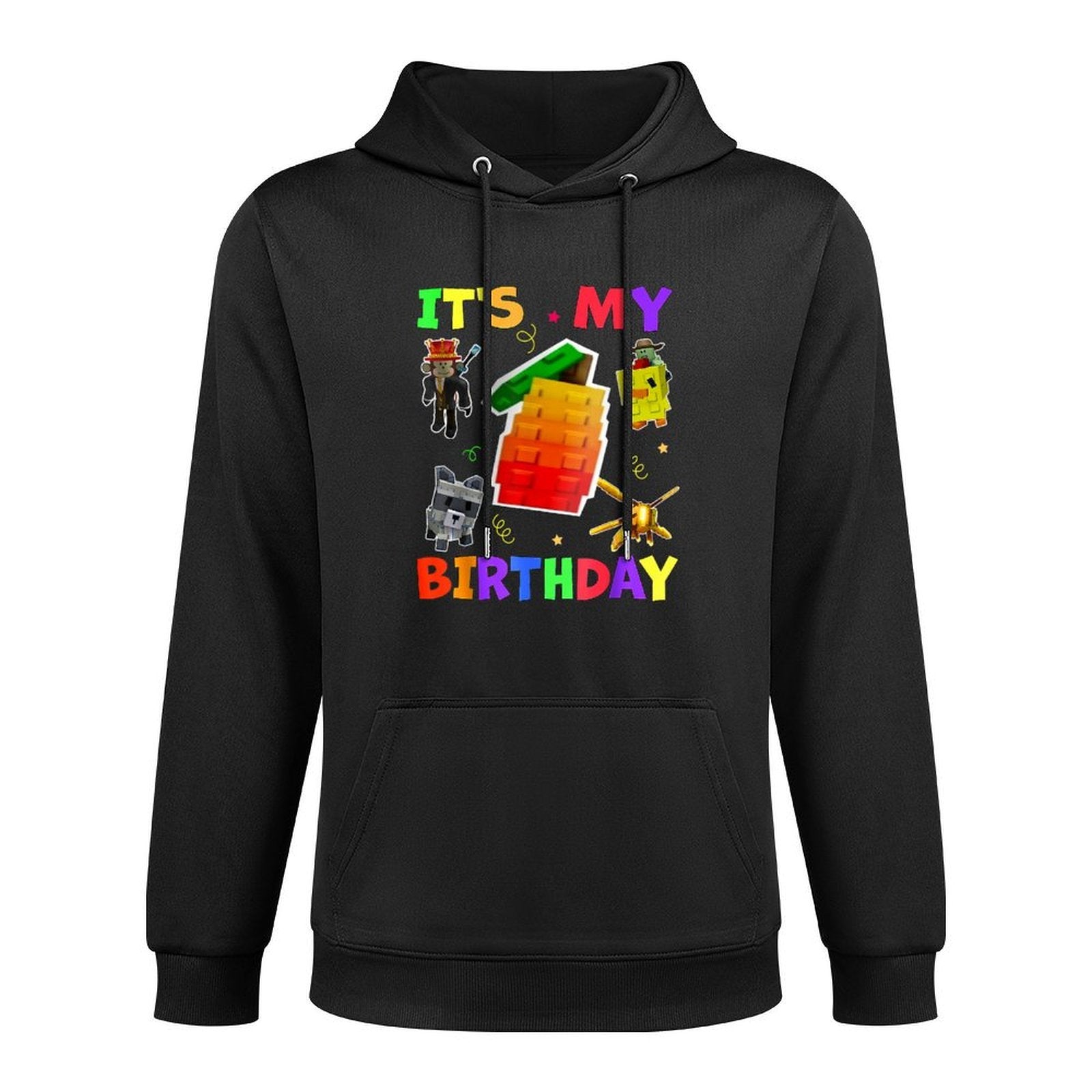 Funny Grow A Garden for Birthday Decoration for Boys Girls Layering Staple Hoodie