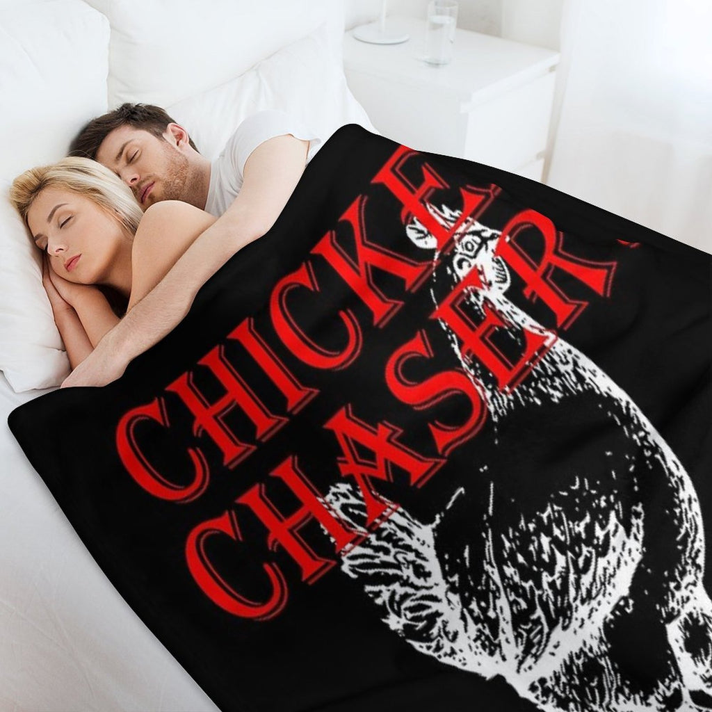 Chicken Chaser Do You Chase Chickens - Videogame Velvety-soft Throw Blanket