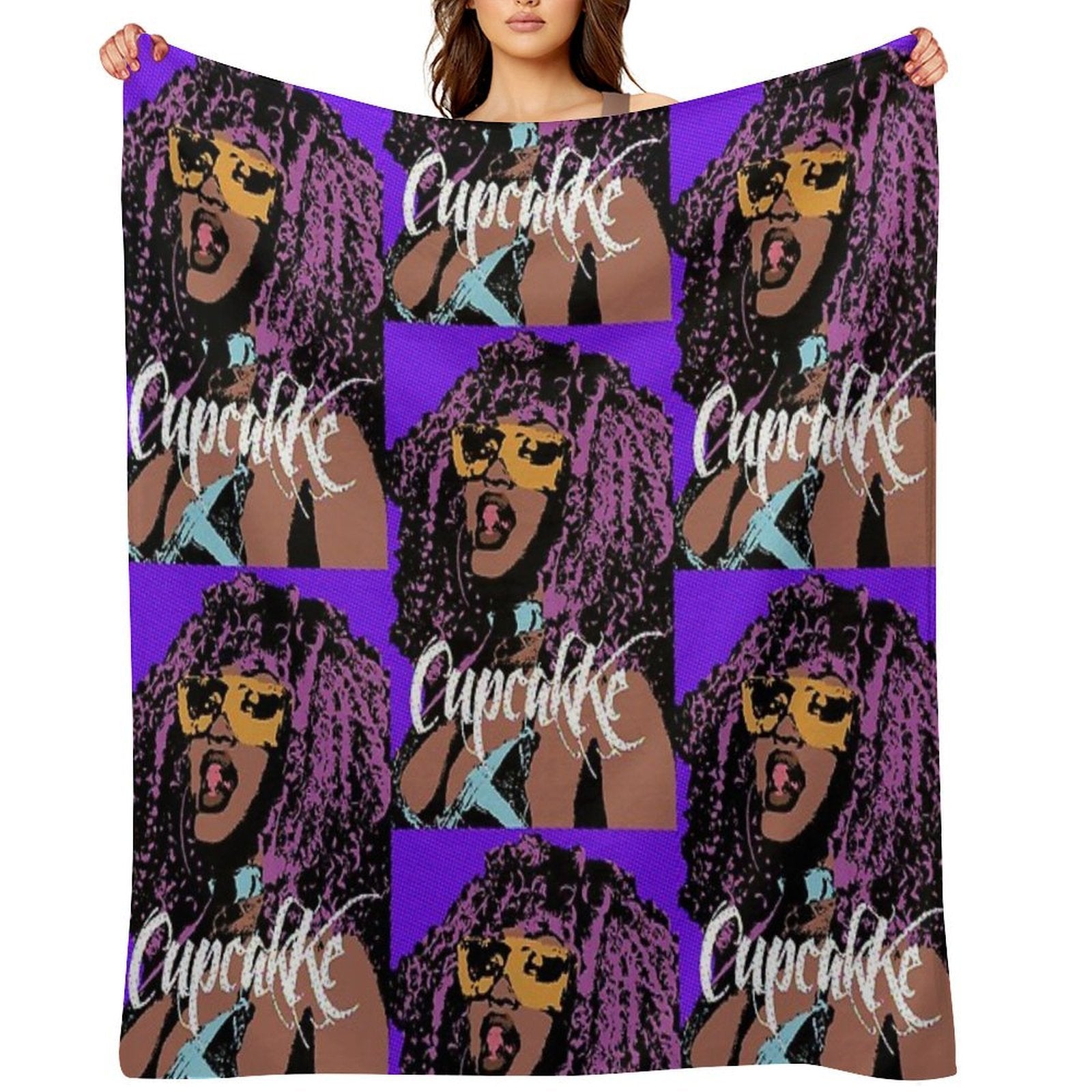 Cupcakke Pop Art Versatility Throw Blanket