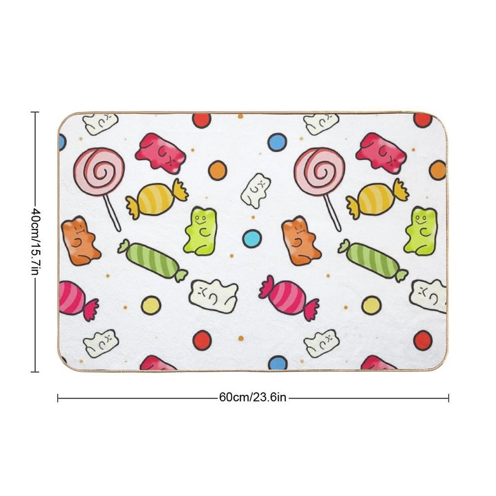 Gummy Bears  Non-Slip Bath Mat