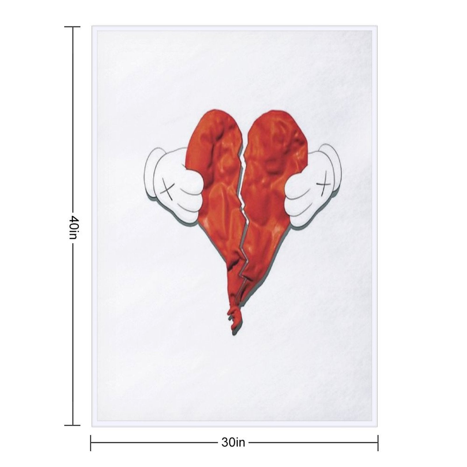 808s And Heartbreak Travel-friendly Throw Blanket