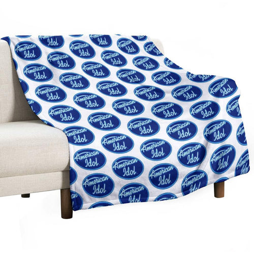 American Idol Sticker Velvety-soft Throw Blanket