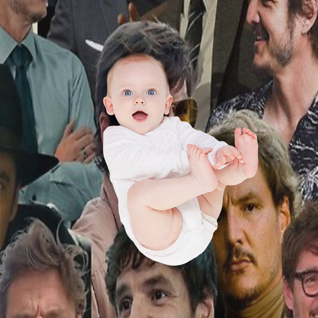 Pedro Pascal Collage Blanket Style Durable Throw Blanket