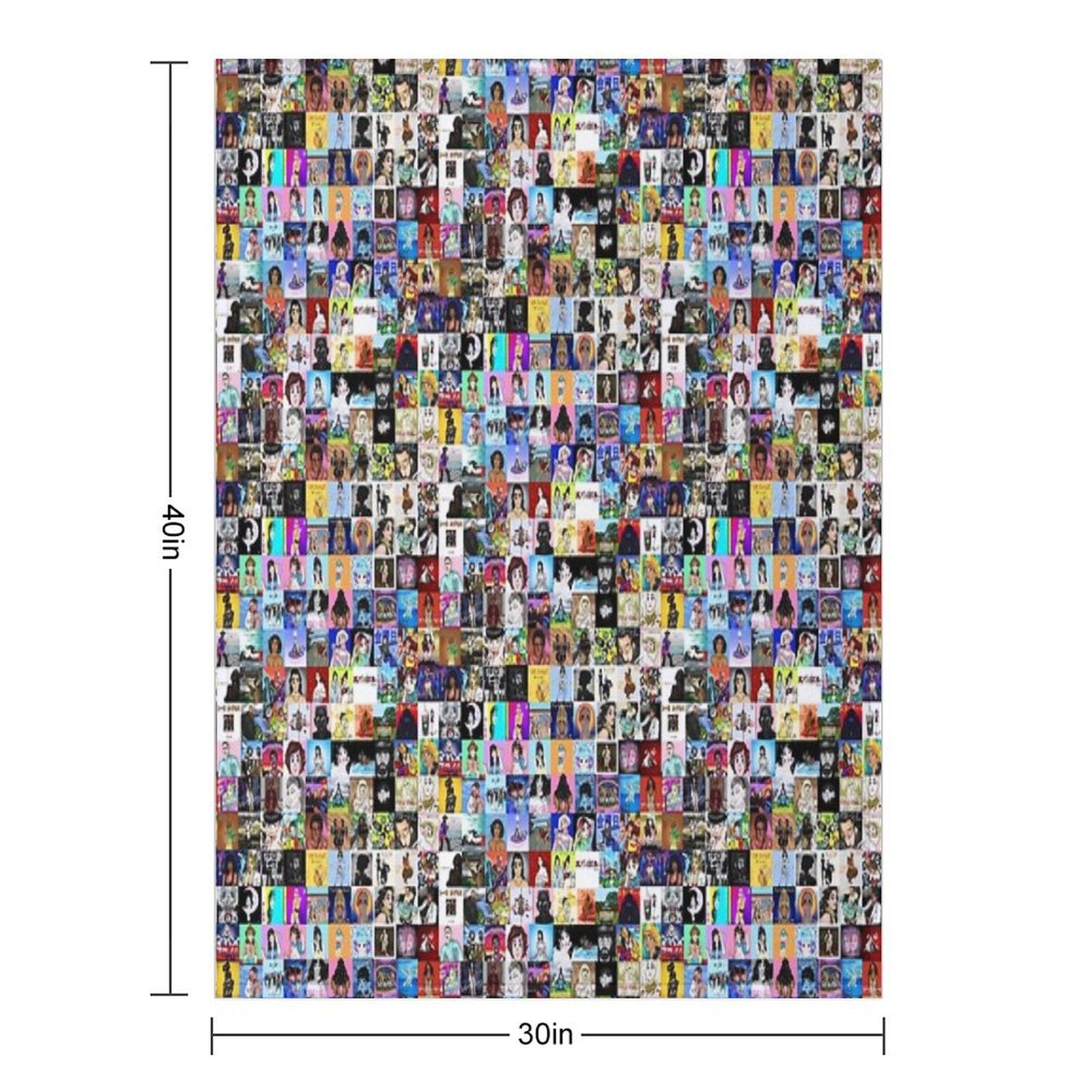 Ultimate Album Collage 2 Premium Throw Blanket