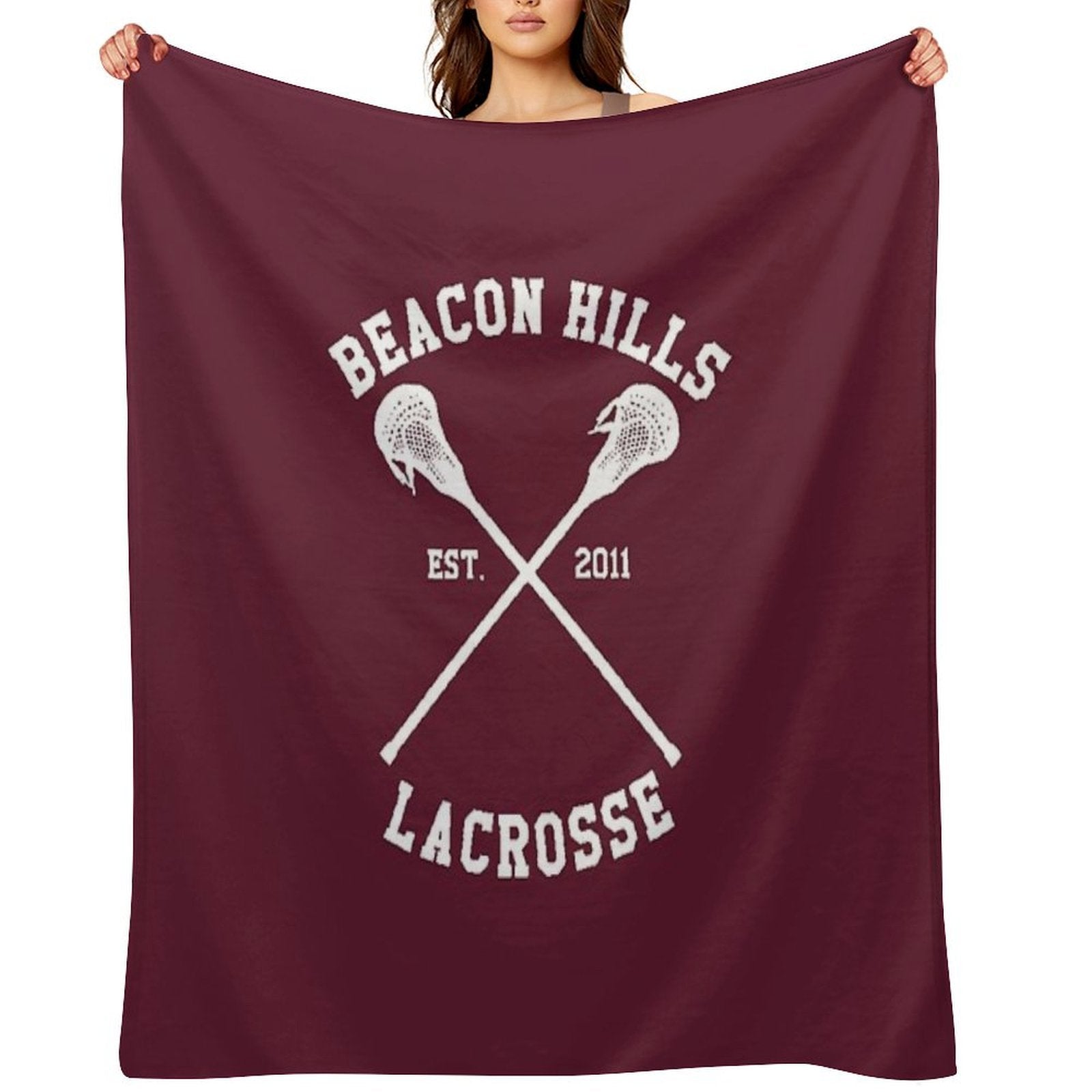 Beacon Hills Lacrosse - Teen Wolf All-season Throw Blanket
