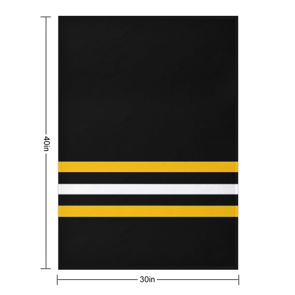 Pittsburgh Third Leggings Velvety-soft Throw Blanket