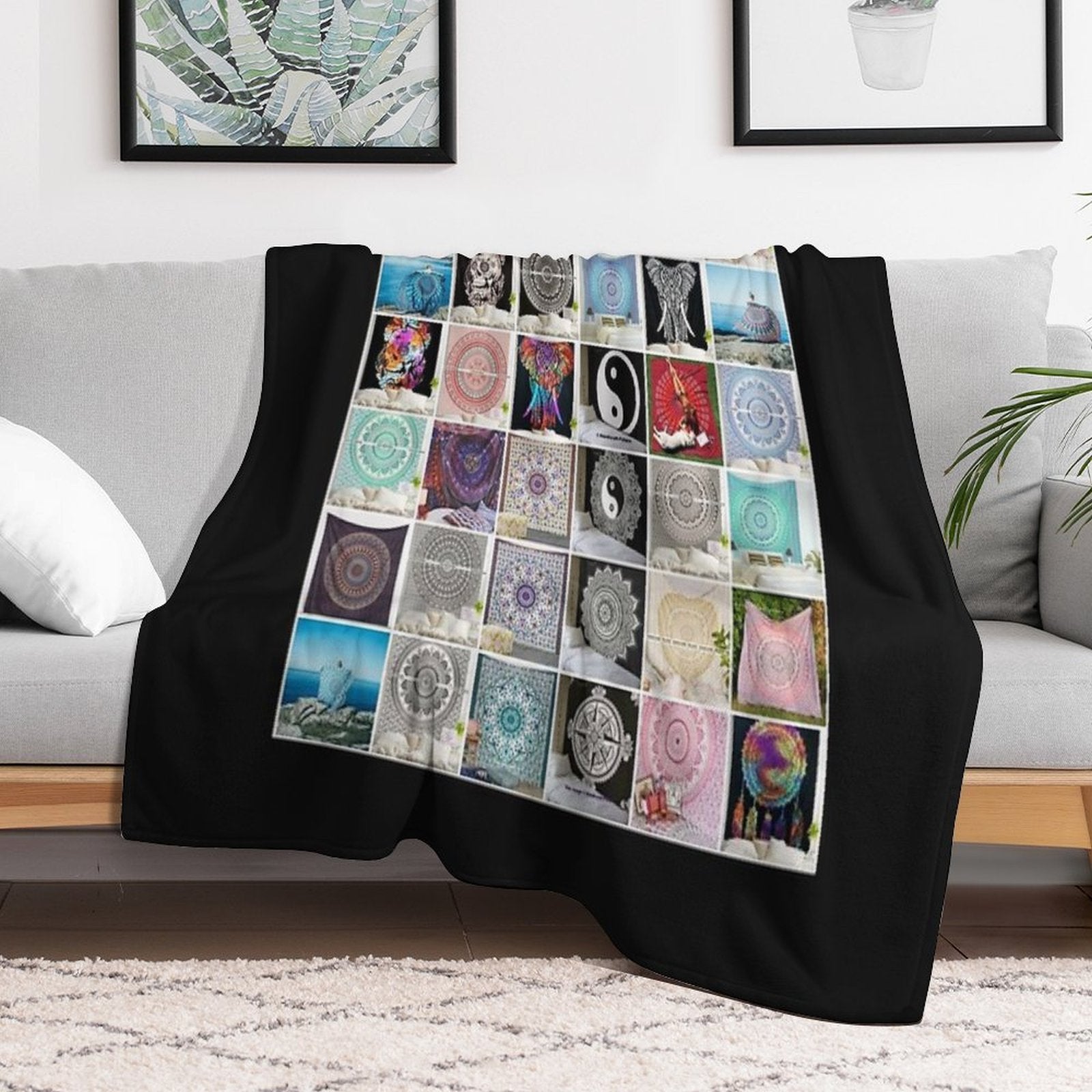 Sign And Art All-season Throw Blanket