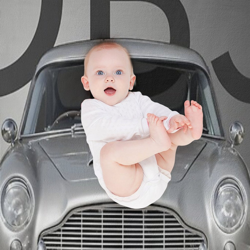 Aston Martin DB5 Lightweight Throw Blanket