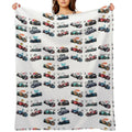 F1 All Cars 2022 Shrink-resistant Throw Blanket