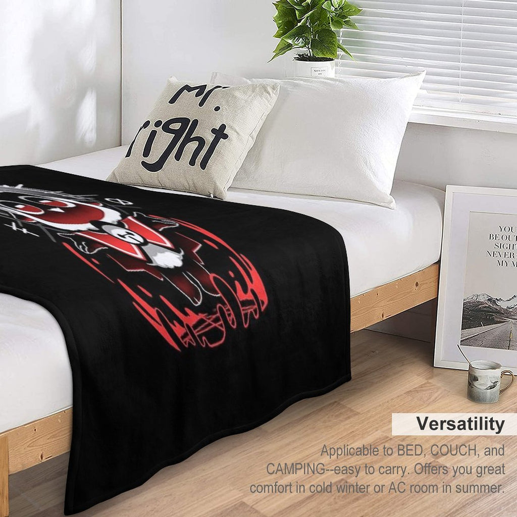 Join The Cult - Cult of The Lamb - Cute Gamer Compact Throw Blanket